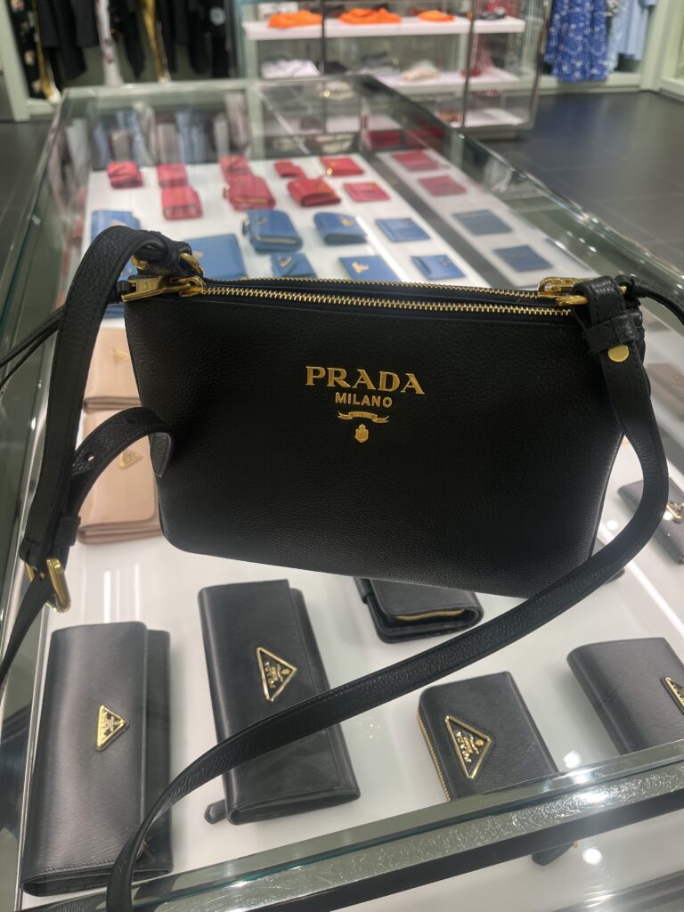 Bandolera doble Prada negro